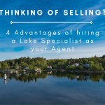 selling lake homes with a Realtor