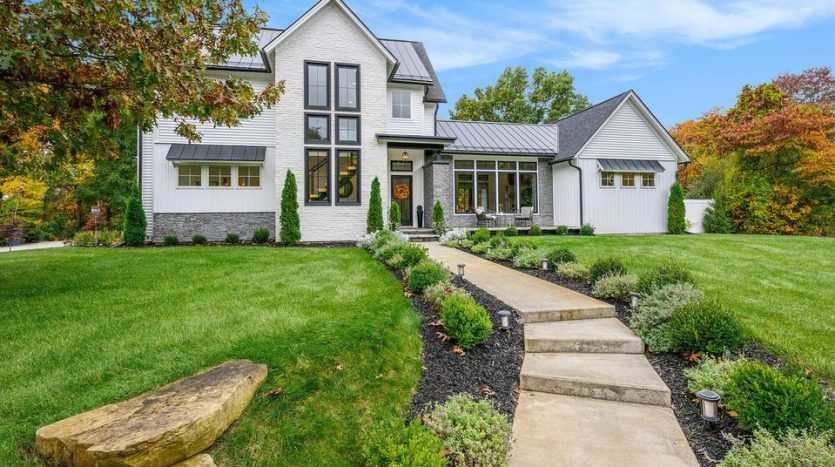 exceptional farmhouse on 7 acres